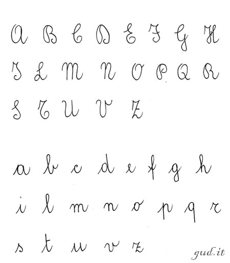 Alfabeto Corsivo Tutti A Scuola Paroledisegnate Dutch doobadoo stencil art a4 lettera 2. alfabeto corsivo tutti a scuola